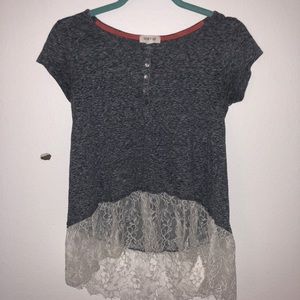 Lace Maurice’s Shirt